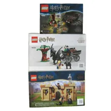 3 LEGO Harry Potter #76400 # 76395 #75950 Instruction Booklets Manual Only
