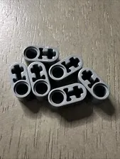 LEGO 60483 Dark Bluish Gray Technic, Liftarm Thick 1 x 2 - Axle Hole x6