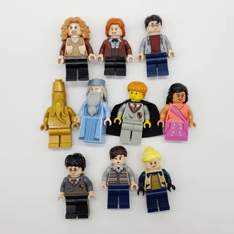 Lot of 10 LEGO Harry Potter Minifigures Vintage and New Assorted Figures #14