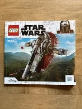 Star Wars Lego Boba Fett's Starship (75312) Instruction Manual ONLY