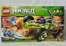 LEGO NINJAGO: Fangpyre Truck Ambush (9445) RETIRED,COMPLETE w/ Box & Minifigures