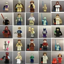 Lego Star Wars TCS Minifigures- YOU PICK TYPE! Complete Saga Printed on Lego!