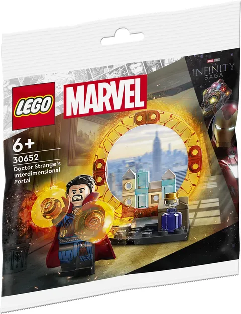LEGO 30652 Doctor Strange's Interdimensional Portal polybag - New. Small, Red