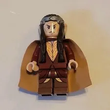 LEGO Minifigure Ellrond Silver Crown, Used Good condition