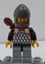 Lego Castle Cas235 Scale Mail Lion Knight Minifigure 1624, Good