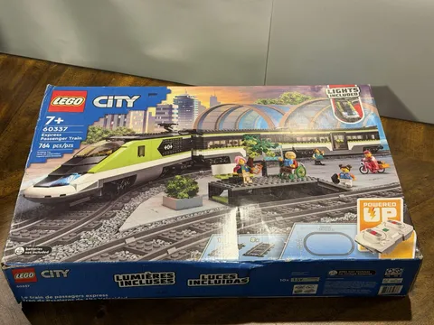 LEGO City Express Passenger Train Set, 60337 Remote Controlled Toy New Open Box