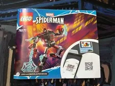 Lego Building Manual 76171 Miles Morales Marvel Spiderman Booklet Manual Only
