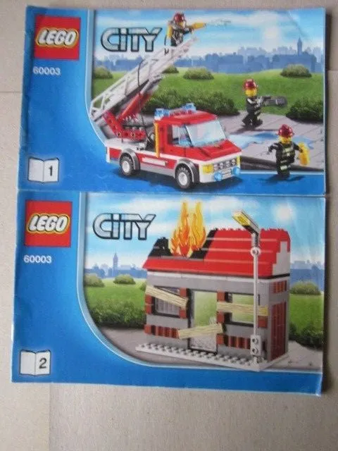 Lego City Building Instructions Instruction 60003 Part, Part 1 and 2