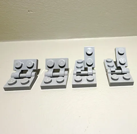 LEGO Star Wars MOC Light Gray Hinge/Click Plate Pieces/Parts 10pcs Ships FREE!!