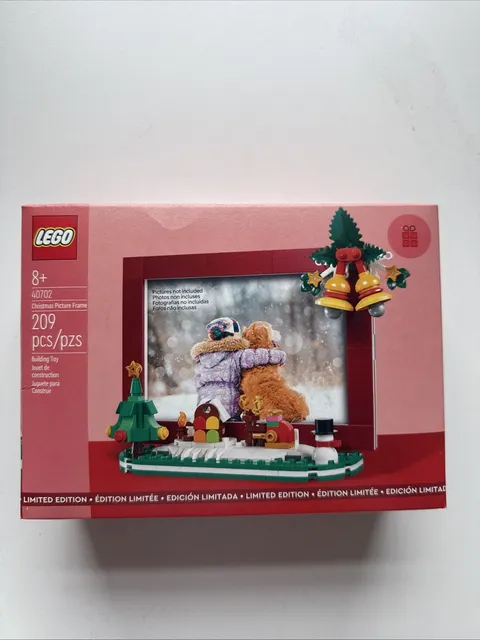 LEGO 40702 Christmas Picture Frame Limited Edition Set NEW SEALED