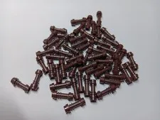 LEGO BULK LOT OF 54 DARK BROWN STAR WARS LIGHTSABER STRAIGHT HILT #64567