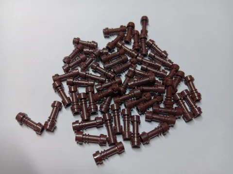 LEGO BULK LOT OF 54 DARK BROWN STAR WARS LIGHTSABER STRAIGHT HILT #64567
