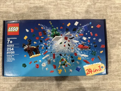 NIB LEGO 40253 Christmas Build-Up 24-in-1 Holiday Set