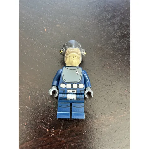 Lego Admiral Raddus Minifigure #sw0816 Star Wars Set #75172 Y-Wing Starfighter