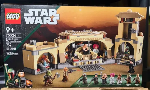 Lego 75326 Star Wars Boba Fett's Throne Room 732 pcs
