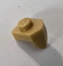LEGO Parts - Pearl Gold Plate 1 x 1 with Tooth Vertical - No 15070