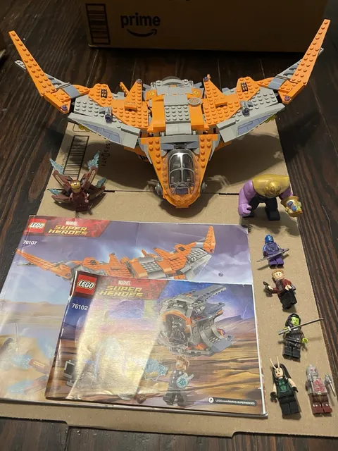 LEGO 76107 Thanos: Ultimate Battle Marvel Super Heroes 674pc No Box