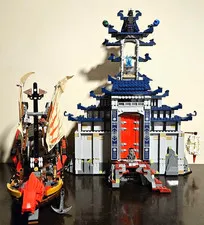 LEGO Ninjago Set 9446 70617 Pirate Ship and Castle
