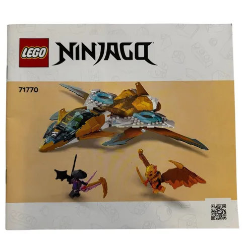 LEGO Ninjago set 71770 replacement instruction guide book building