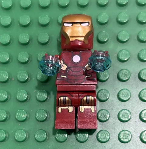 Iron Man Mark 7 Armor LEGO Super Heroes 6869 Minifigure sh036