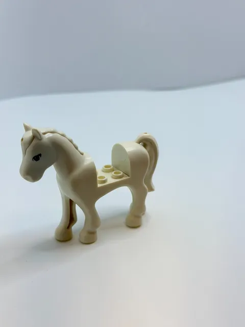 Lego Animal Horse Mini Doll Style Bright Light Blue Eyes 93083c01pb02