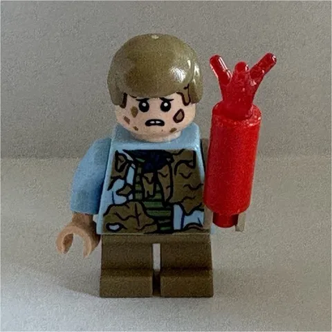 LEGO Jurassic Park Tim Murphy Minifig with Mud &Night Vision Goggles (Set 76956)