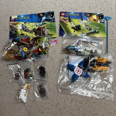 Lego Minifigure REAL MINI FIG Legends of Chima Croc Wolf Eagle Gorilla Mix 25y