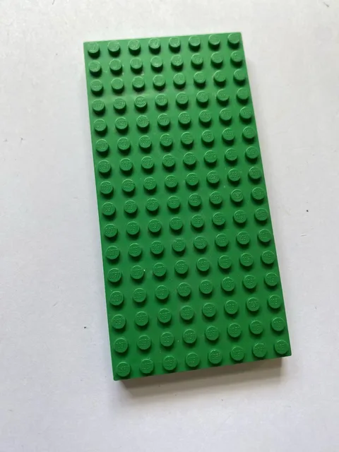 Lego Thick Green Stud 8x16 Base Plate #4204