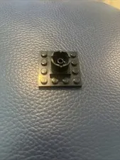 LEGO Vintage Black Boat Mast Base 4x4x1 2/3 6289 5976 6291 6277 6271 6280 6250