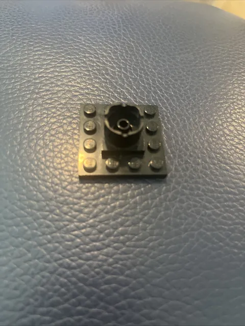 LEGO Vintage Black Boat Mast Base 4x4x1 2/3 6289 5976 6291 6277 6271 6280 6250
