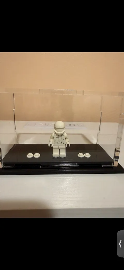 LEGO White Astronaut Space Minifigure w/ Helmet, Printed Torso Space Suit