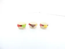 Lego Krabby Patty Burgers, Spongebob Squarepants, 3825 3834