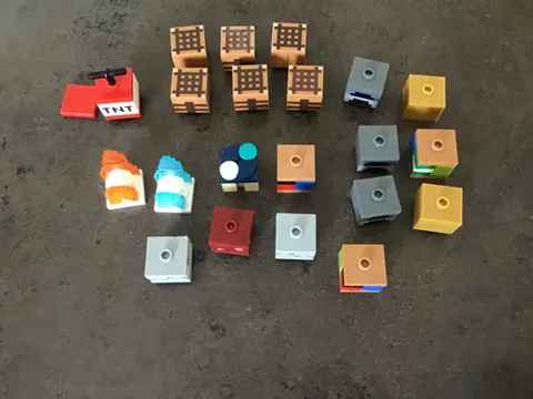 LEGO Minecraft boxes lot MC12