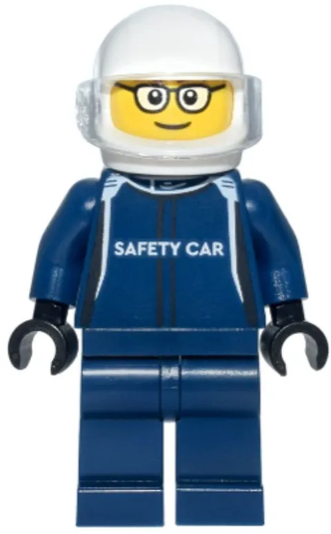LEGO® Minifig sc117 - Aston Martin Vantage Safety Car Driver