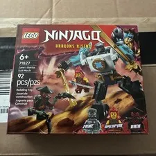 LEGO Ninjago Dragons Rising: Zane's Battle Suit Mech Set 71827 92 Pieces New