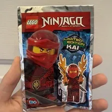 NEW, Sealed Foil Pack! LEGO Ninjago Hands of Time Kai Minifigure 70627 njo0277