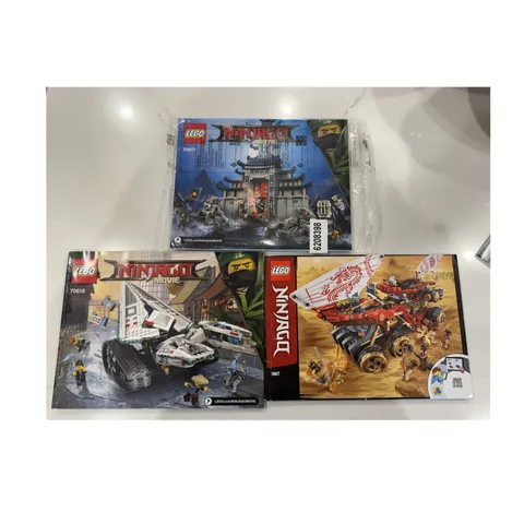 LEGO NINJAGO Illustrated Instruction Manuals Lot Sets 70617 70616 70612