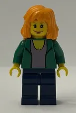 LEGO Spider-Man Mary Jane 2 Minifigure spd008 4851 The Origins