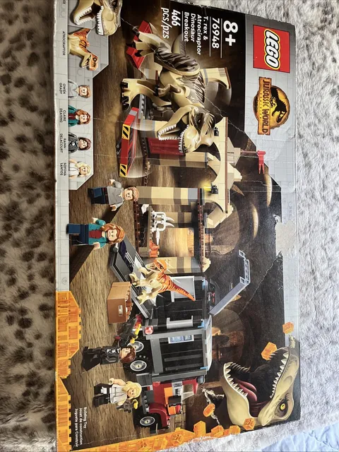 LEGO Jurassic World: T. Rex & Atrociraptor Dinosaur Breakout (76948)