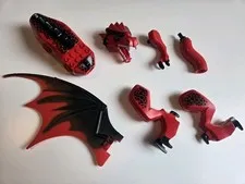 LEGO Red Dragon Pieces from set 70403