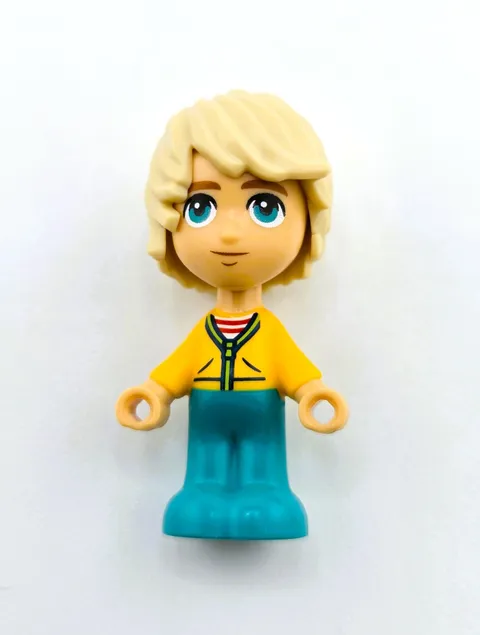 LEGO FRIENDS Minifigure BEN Blonde Hair Brother Nephew Student Child Son