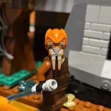 lego starwars plocoon sw0198 from 2008 w/ Blue Lightsaber in 1 set 