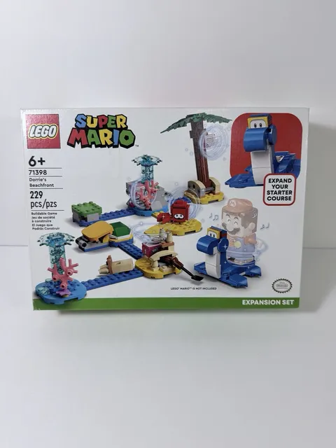 LEGO Super Mario: Dorrie's Beachfront Expansion Set (71398) ~New Factory Sealed