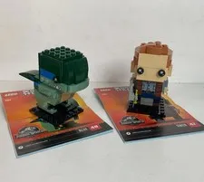 LEGO BRICKHEADZ: Jurassic Park Owen & Blue (41614) | Retired | Original Box