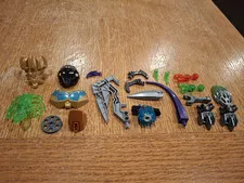 LEGO BIONICLE Bulk Lot Mixed Parts Pieces & Accessories Multicolor Plastic