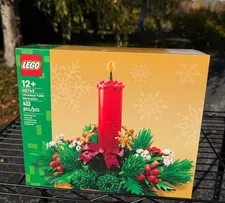 LEGO 40743 Christmas Holiday Table Decoration New Sealed Candle Centerpiece