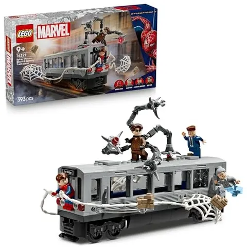 LEGO Marvel Spider-Man vs. Doctor Octopus Subway Edition Toy Birthday Gift