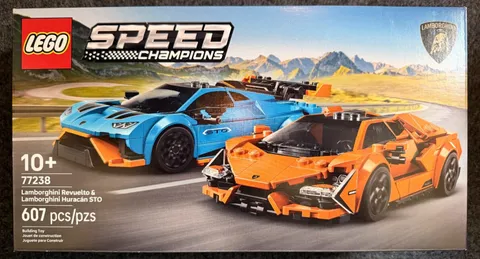 NEW - LEGO Lamborghini Revuelto & Huracán STO - Speed Champions - Kit# 77238