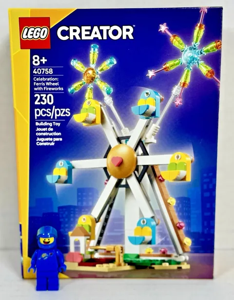 LEGO 40758 Creator Celebration Ferris Wheel Fireworks GWP New Sealed NISB