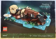 LEGO Ideas Floating Sea Otter 21366 Ages 18+ 1,234 Pcs NEW SEALED